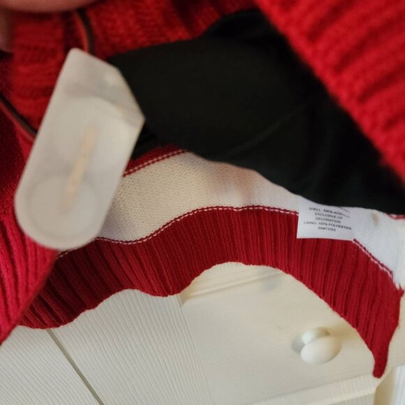 Light-Up Reindeer Sweater With LED Nose Red Size XL - Picture 5 of 14